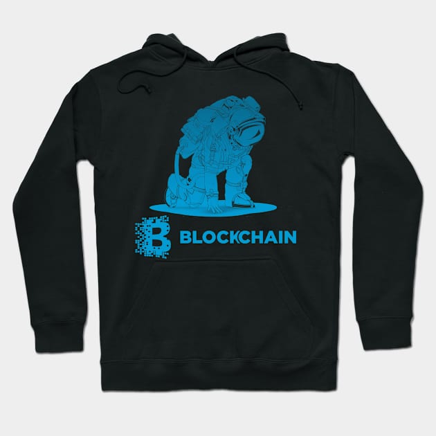 Blockchain coin Crypto coin Crytopcurrency Hoodie by JayD World